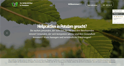 Desktop Screenshot of heilpraktiker-potsdam.net