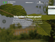 Tablet Screenshot of heilpraktiker-potsdam.net